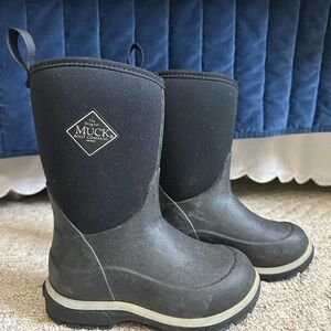 Kids Rugged II Muck Boot Company Black Boots